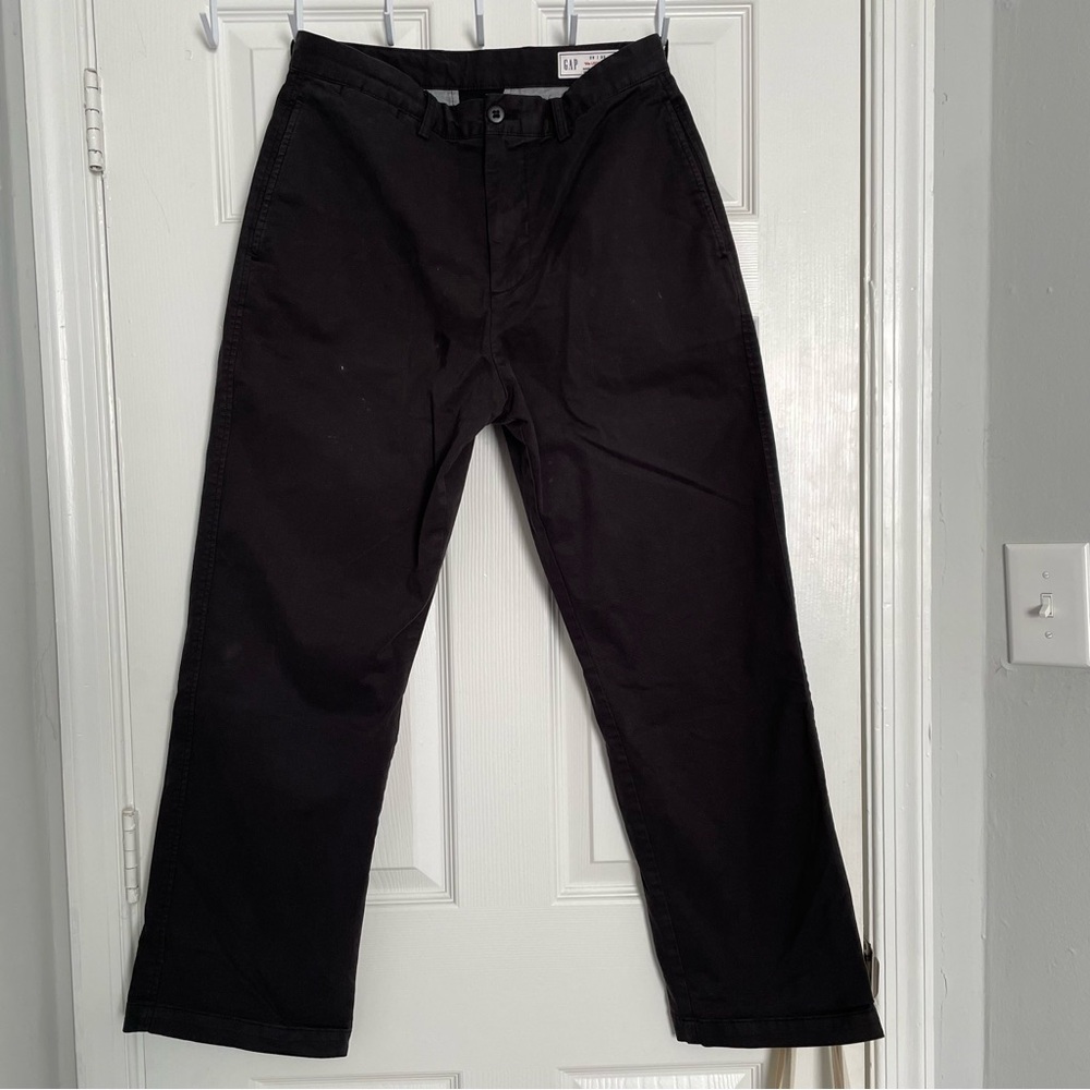 GAP '90s Loose Khaki Black Pants